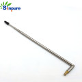 OEM Supply High Quality Stainless Steel Telescopic Pole with Plastic Cap